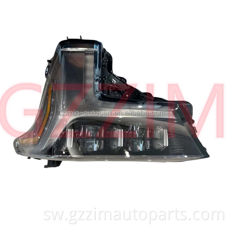 Head Light ABS Plastic Head Lamp Front Lamp  For Tundra 2022